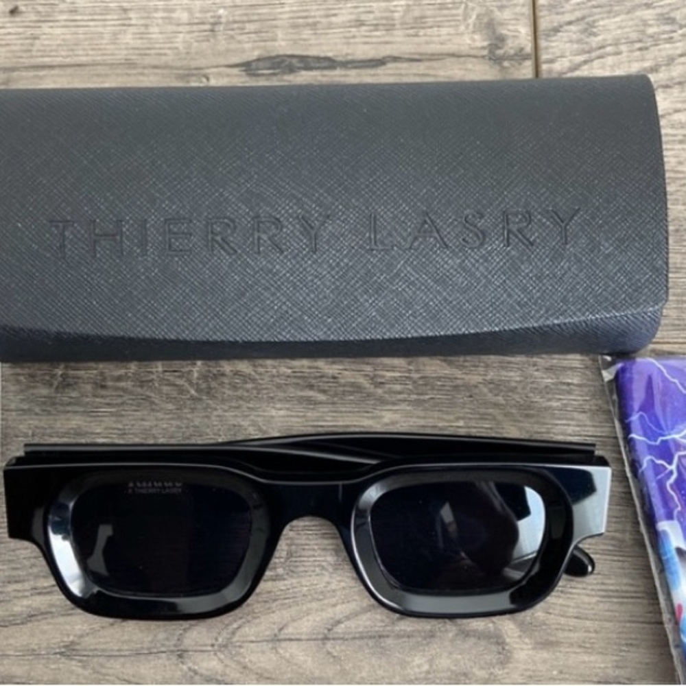 Rhude Thierry Lasry Rhevision Black Unisex Sunglasses - Brand New W/ Case